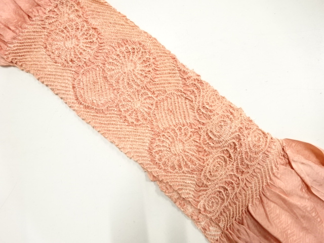 正絹　絞り　帯揚げ